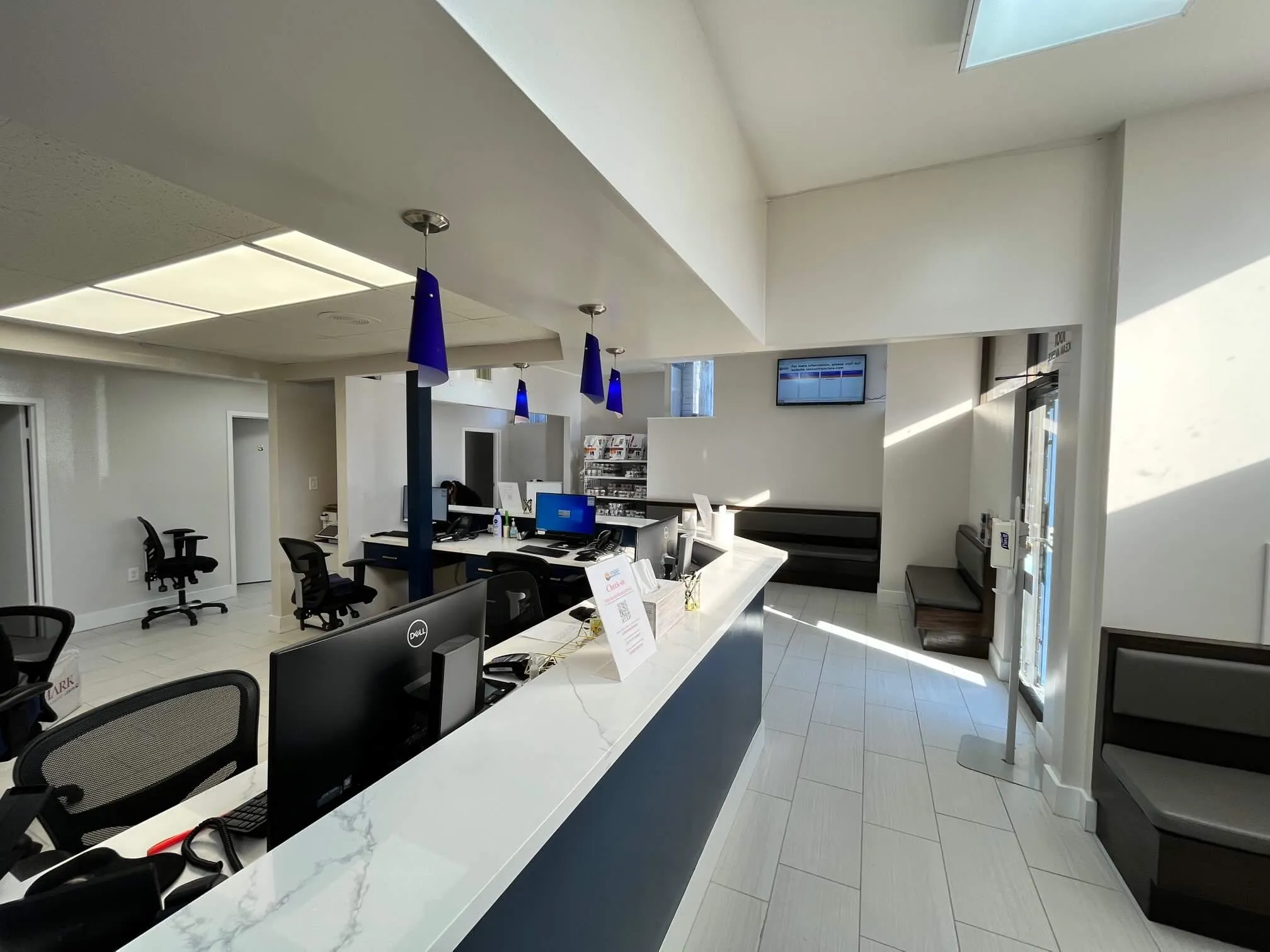 Workstation area